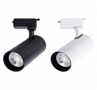 BLACK-CYLINDER-TRACK-SPOTLIGHT Black Cylinder Track Spotlight