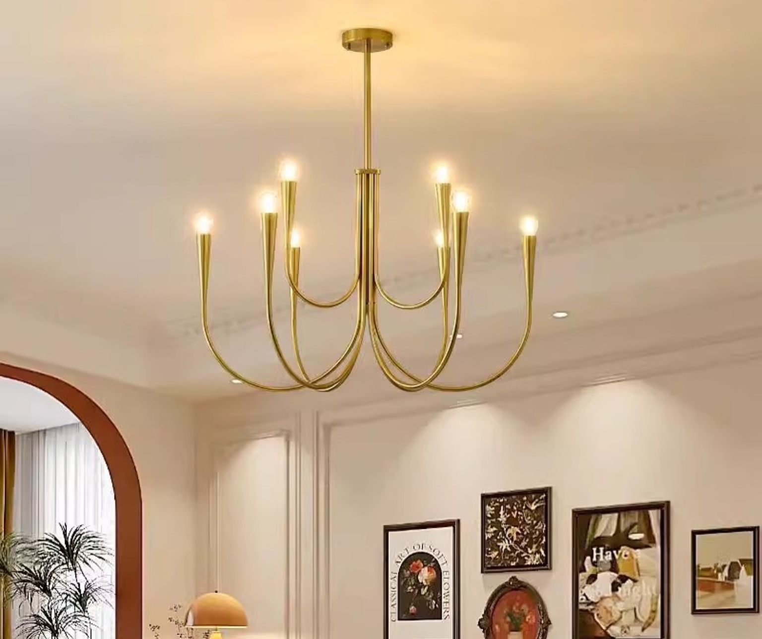 Geometric Chandelier 034
