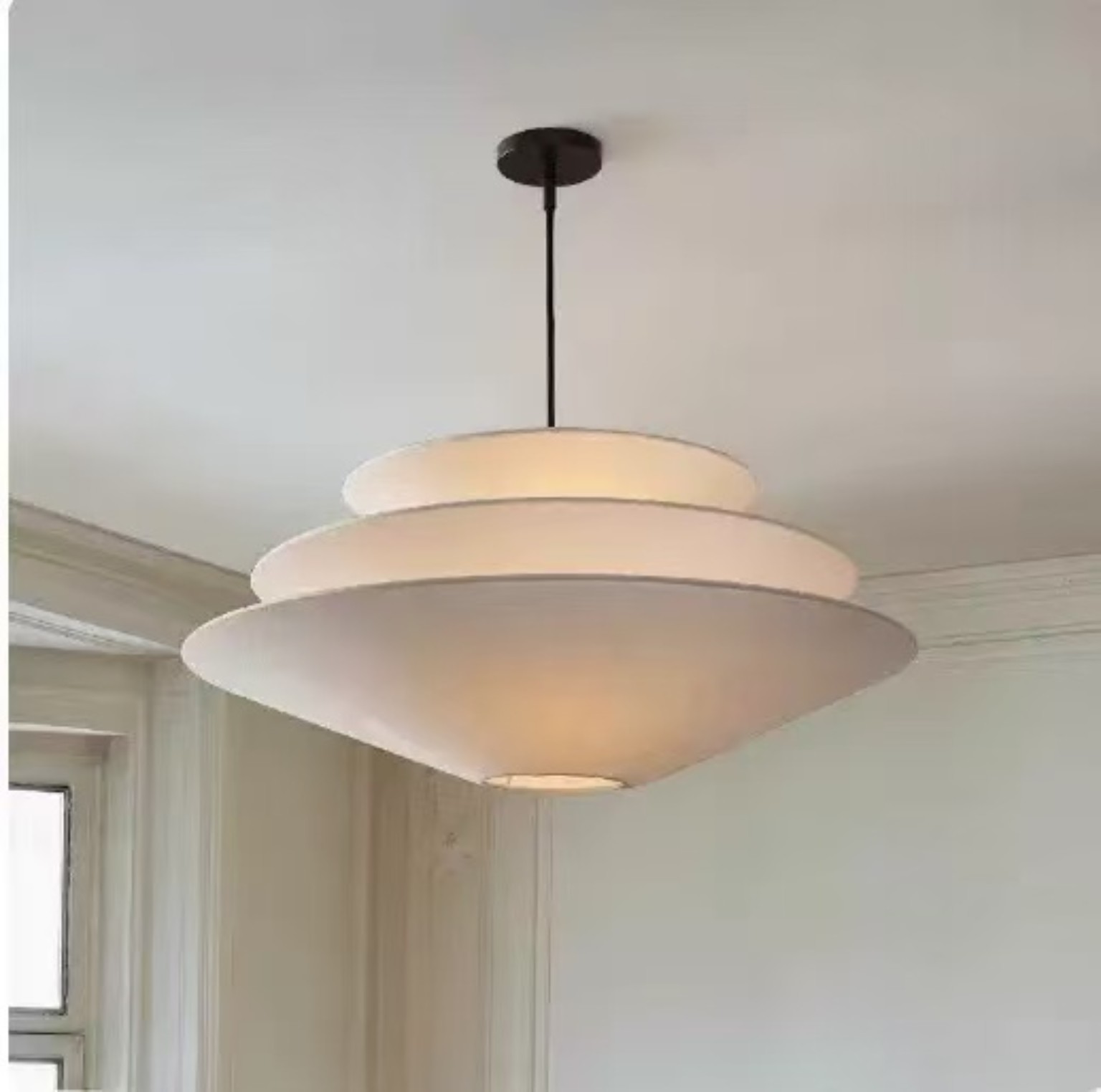 Soft Layered Dome Pendant Light 068
