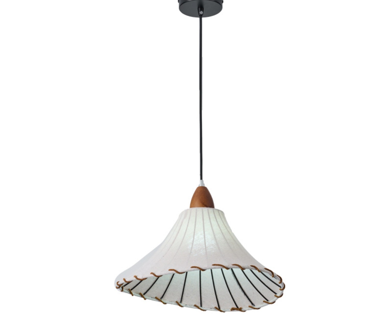 Pleated Pendant Light 070