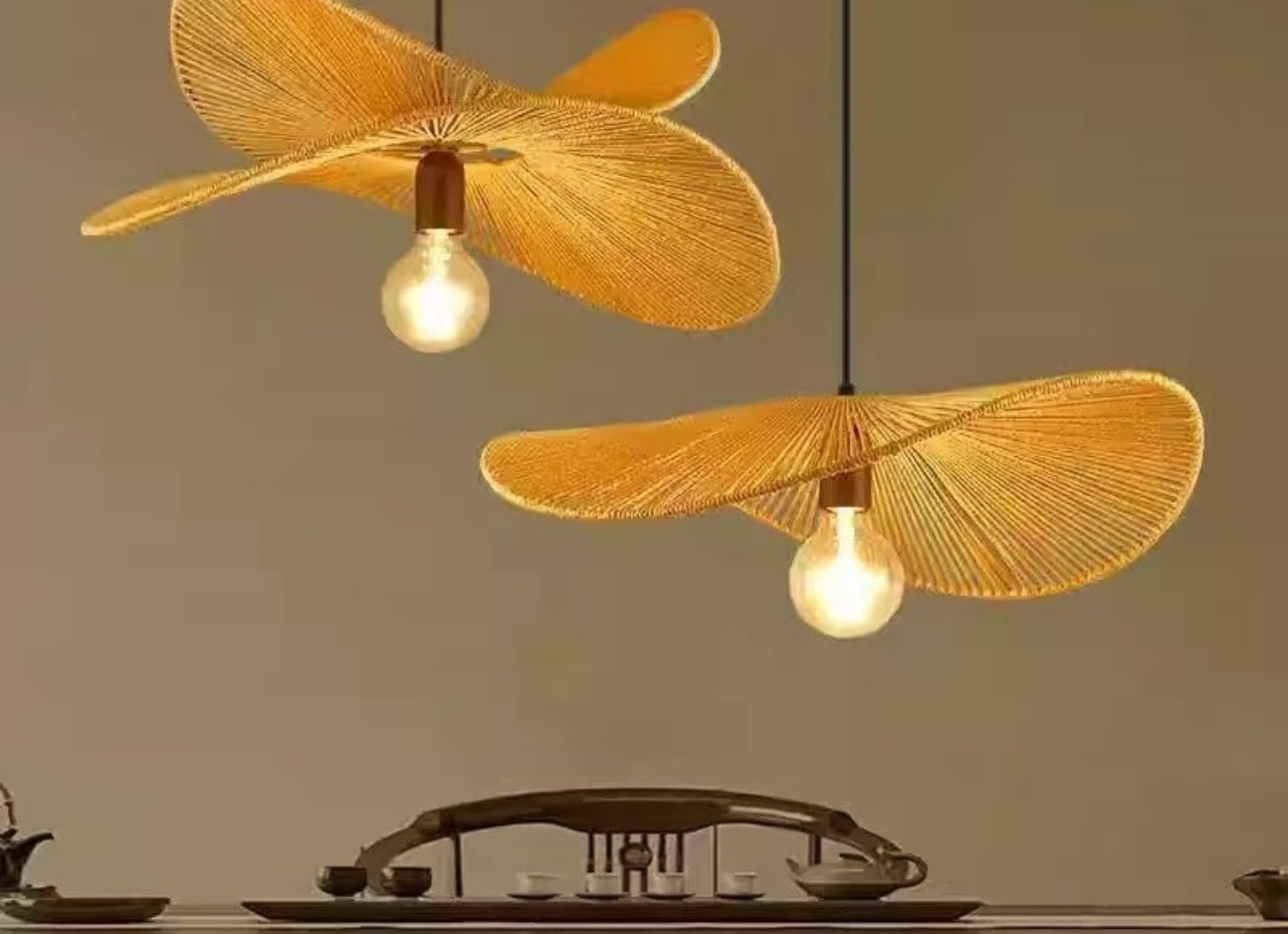 Textured Pendant Light 075