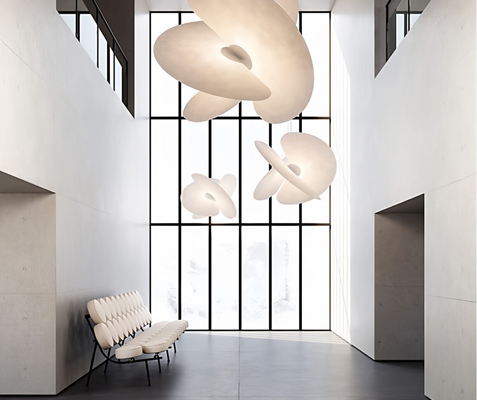 Sculptural Lighting Installation 087