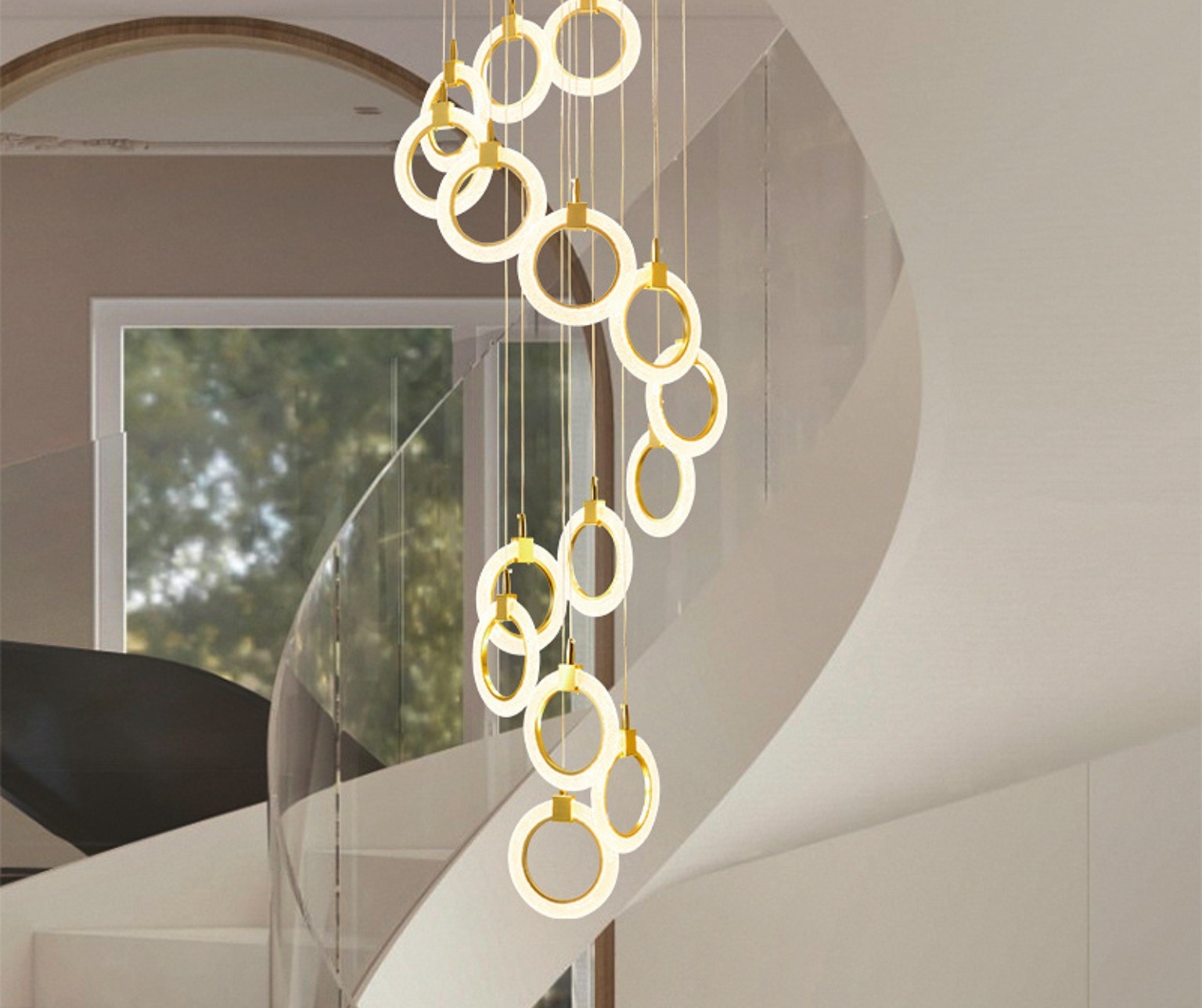 Staircase Pendant Light 106