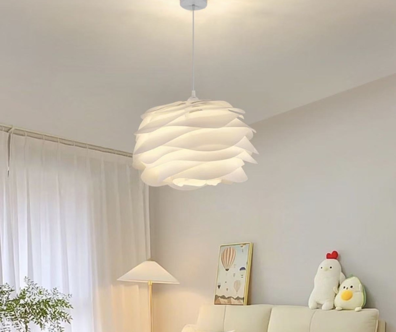 Layered Cloud Pendant Light 116