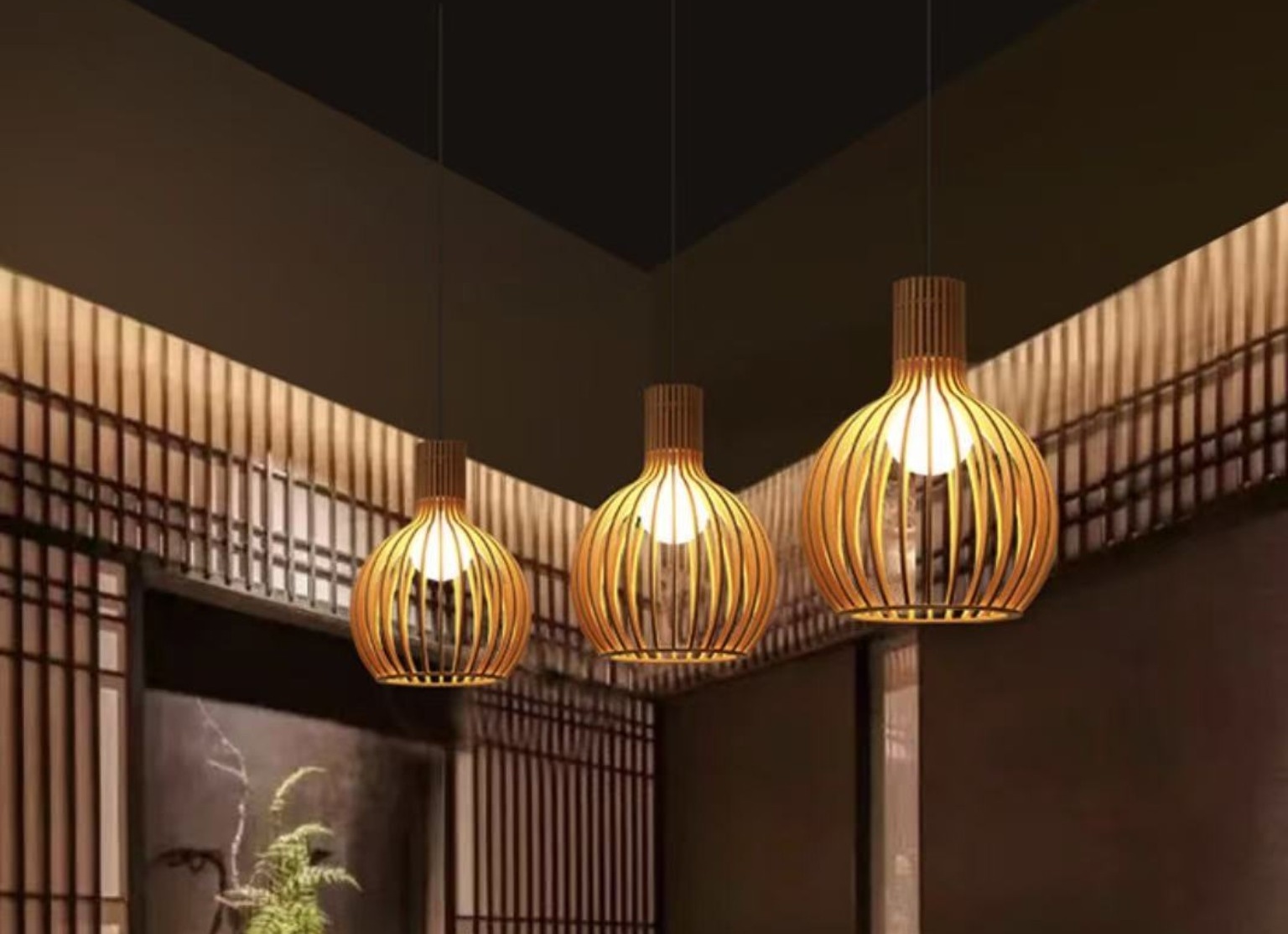 Caged Pendant Light 131