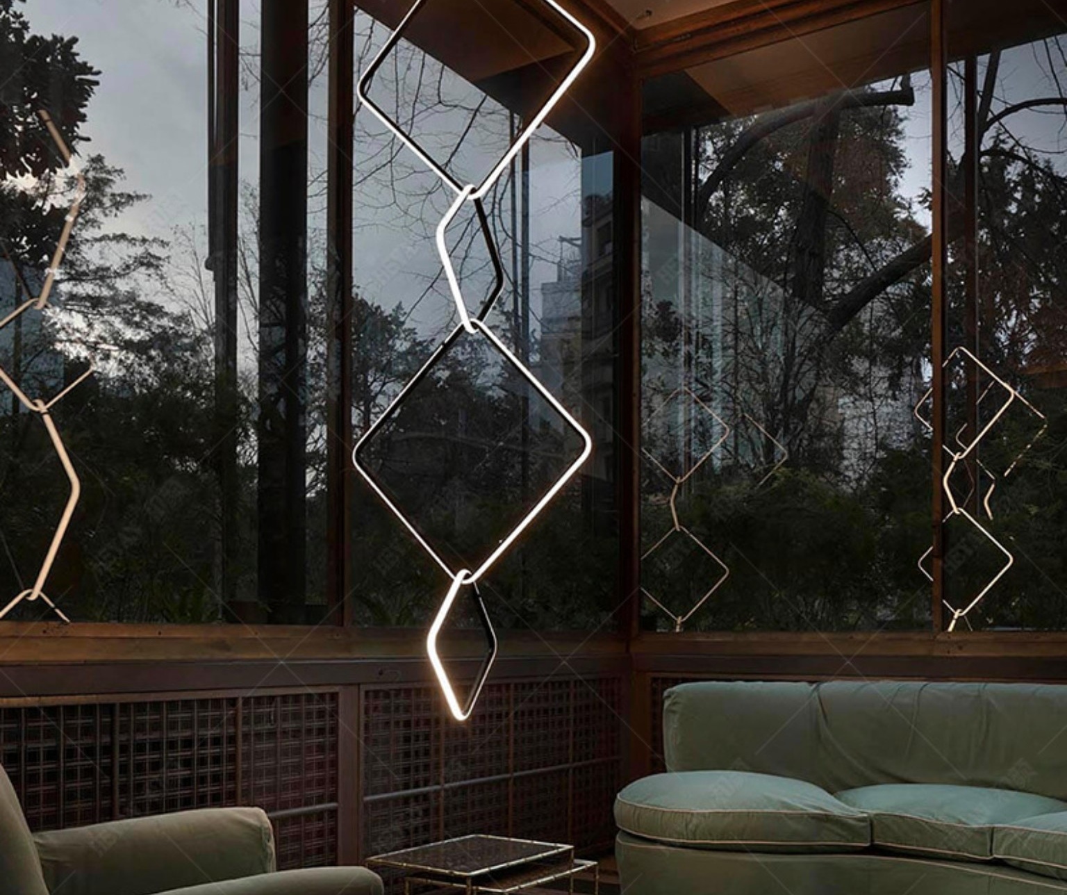 Staircase Pendant Light 144
