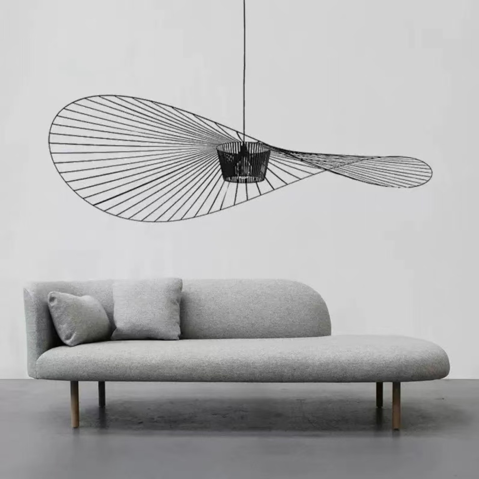 Wire Wave Pendant Light 146